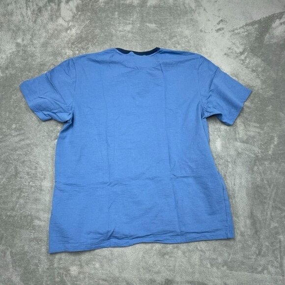 Scotch & Soda Mens Blue Textured Crew Neck T-Shirt XL NWT a0325 - Picture 8 of 9